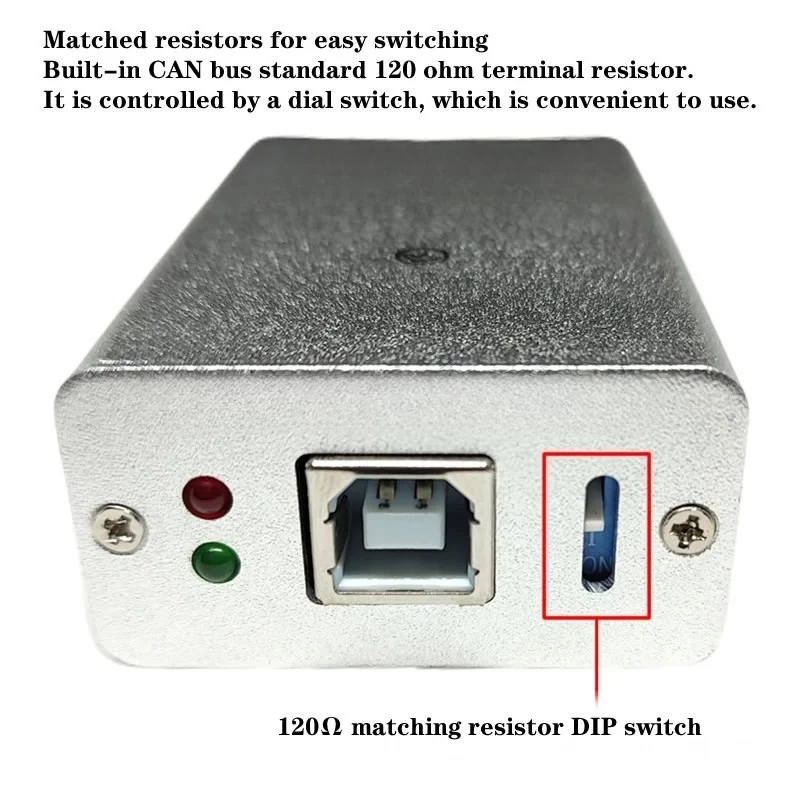 Фото CAN-анализатор, USB-CAN, совместим с PEAK IPEH-002022/21, поддерживает View, BUSMaster №3