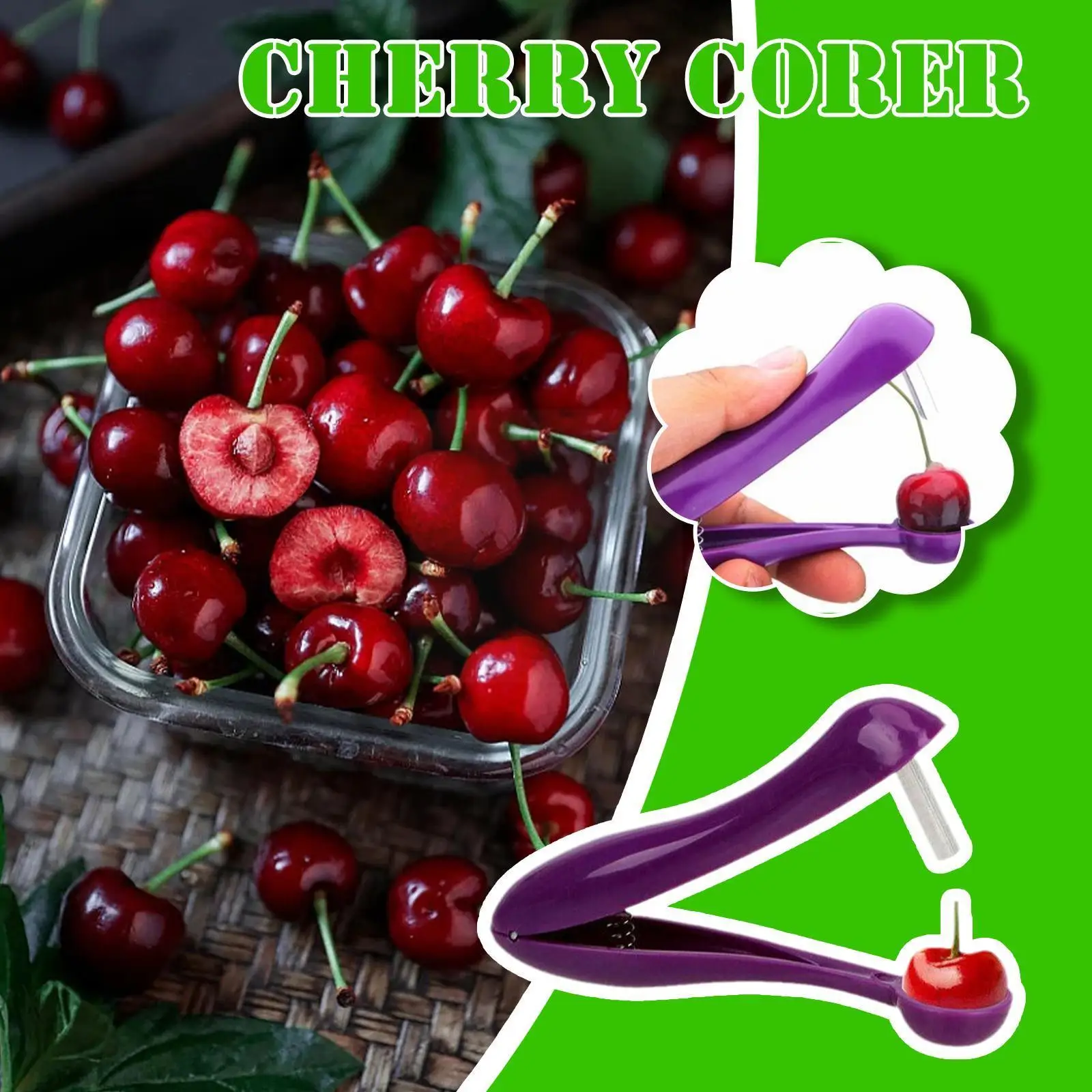 

New Fruit Kitchen Pitter Remover Olive Corer Remove And Vegetable Tool Hot Seed Tools Pit Fruit Gadge Pitter D6u3