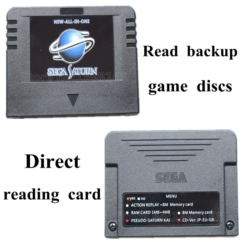 New Original ALL IN One SEGA SATURN SD Card Pseudo KAI Games Video Used with Direct Reading 4M Accelerator Function 8MB Memory |