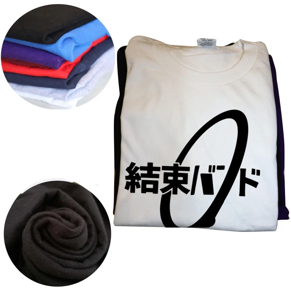 Футболка хлопковая с коротким рукавом принтом в стиле аниме