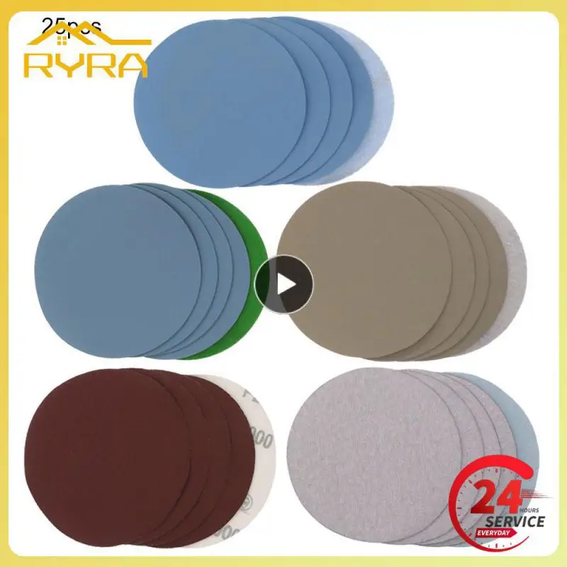 

Set Flocking Sandpaper Multicolor Sanding Paper Round Preferred Material Water Abrasive Paper Abrasive Uniform Size Water Scrub