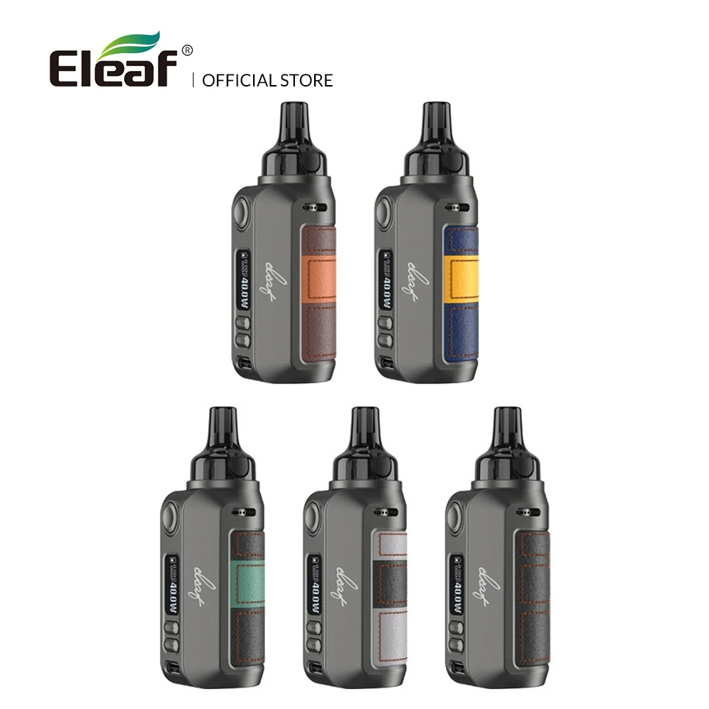 

Original Eleaf iSolo Air 2 Pod Mod kit 40W 1500mAh Battery E-Cigarette GTL 0.8ohm Coil And GTL 1.2ohm Coil Vapper Desechable