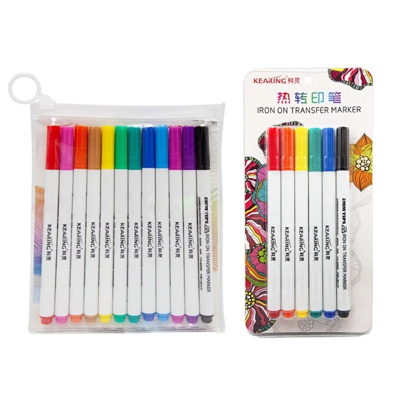 

6/12pcs Sublimation Marker Pens for cricut Maker 3/Maker/Explore 3/Air 2/Air Heat Transfer Ink Writing Drawing-Markers