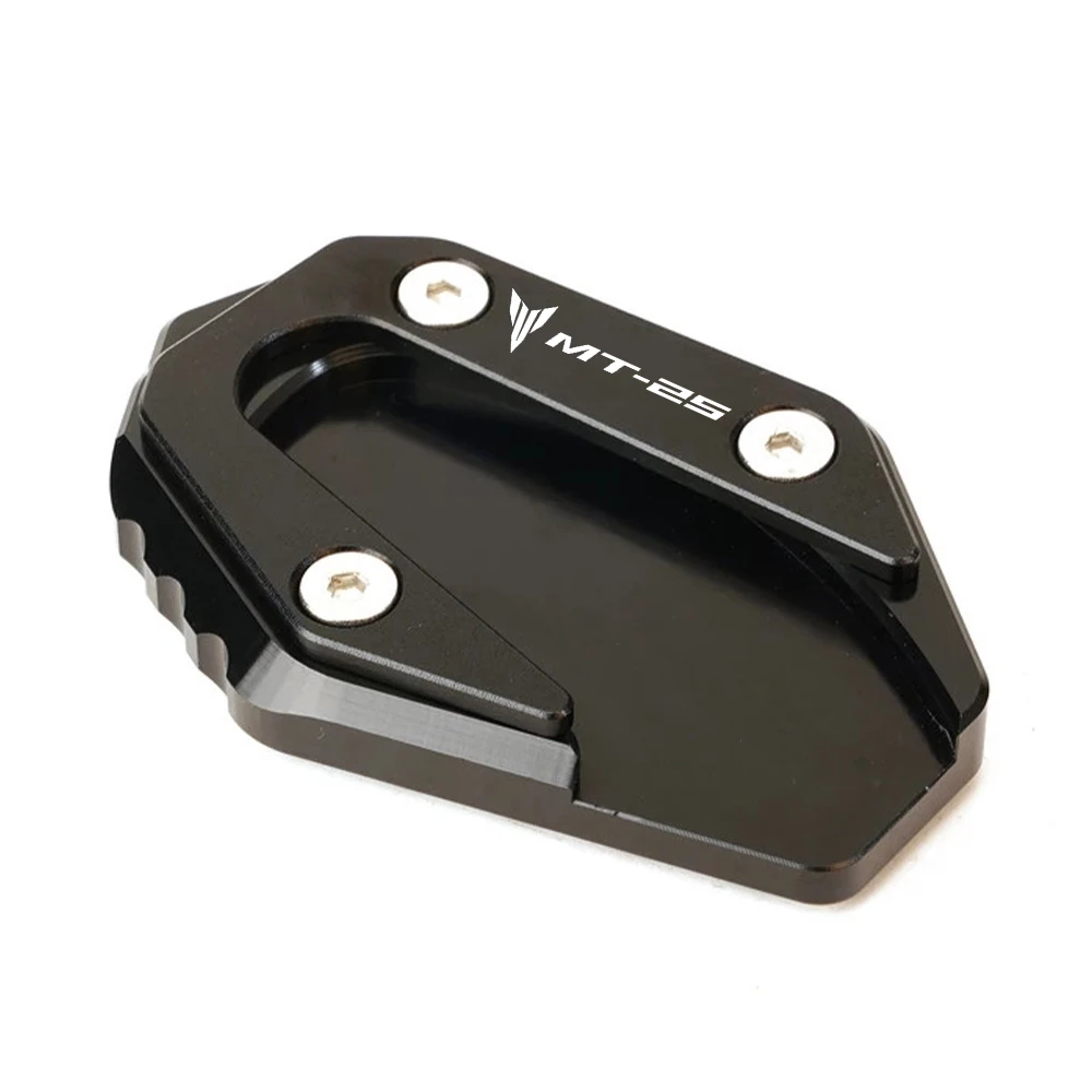 

Для YAMAHA MT03 MT-03 YZF-R3 MT25 MT 03 25 YZF R3 R125 аксессуары, подставка для мотоцикла, удлинение боковой подставки, увеличенная пластина, накладка