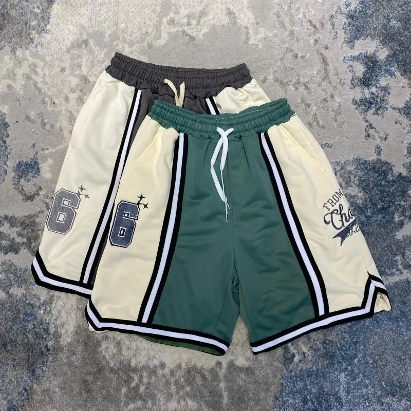 DUOFAN женские баскетбольные шорты в стиле Харадзюку ретро повседневные спортивные