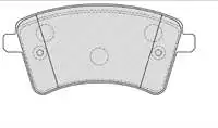 

FDB4185W ON brake pad for KANGOO III CITAN 1.5dci/1,6
