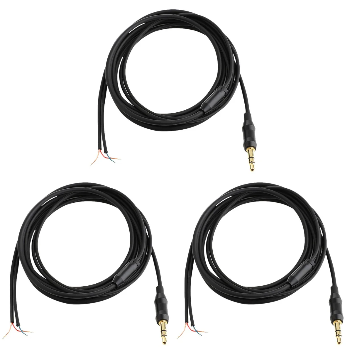 

Headphone Cable Repair Plug Audio Wire Earphone Replacement Cord 5Mm Stereo Accessories Malebare Update 8 Connector Jack