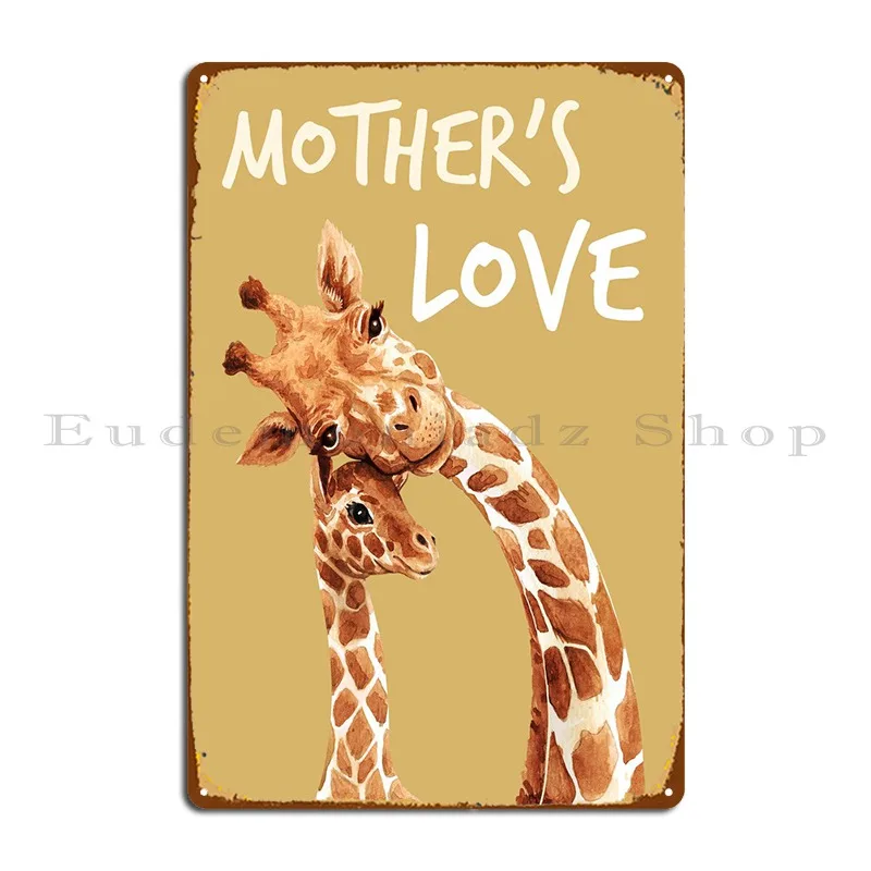 

Giraffe Giraffes Africa Metal Plaque Printing Decoration Party Poster Funny Tin Sign Poster