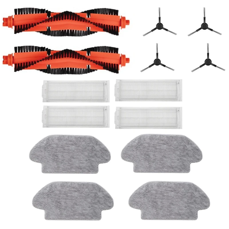 

Запчасти для робота-пылесоса Xiaomi Mi STYTJ02YM, основной рулон/боковой брух/воздушный фильтр/тряпочка