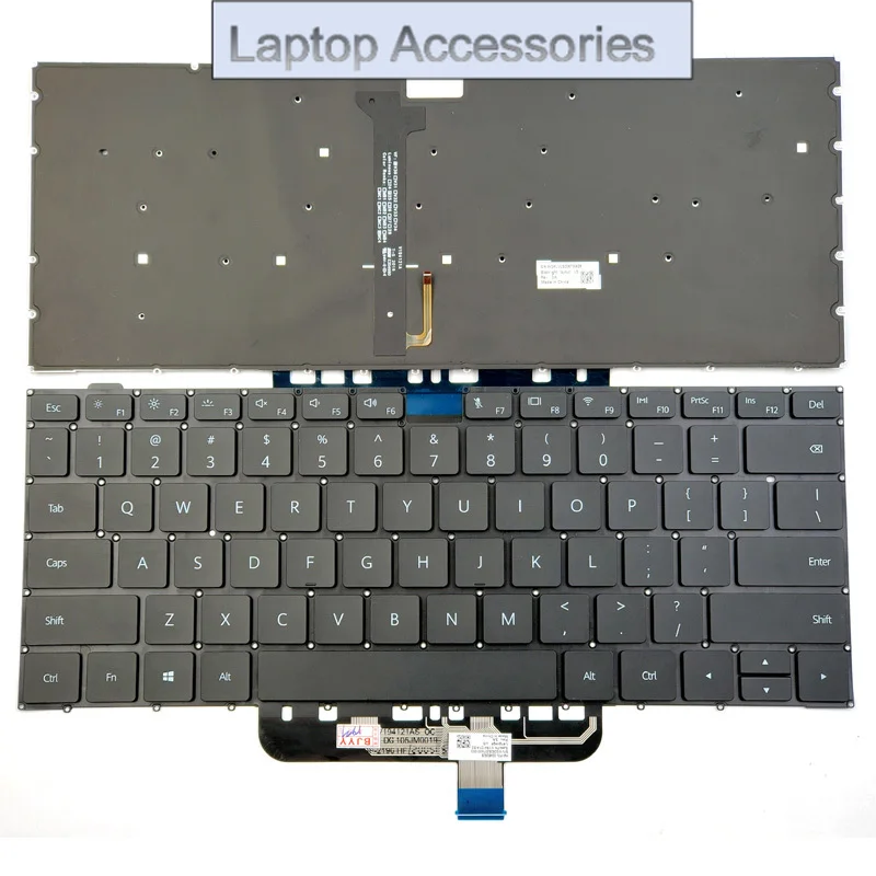 Фото Новая клавиатура для ноутбука Huawei MateBook D 14 NbB-WAH9 NbB-WAH9P NbB-WAE9P Nbl-WAQ9R с подсветкой в США №1