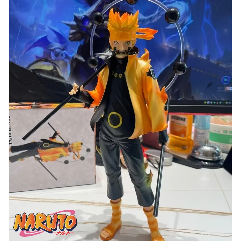 

Naruto Series Evil Fourth Generation Wave Wind Water Gate, Filthy Earth Reincarnation, Spiral Pill Gk Figure Ornament Birthday G