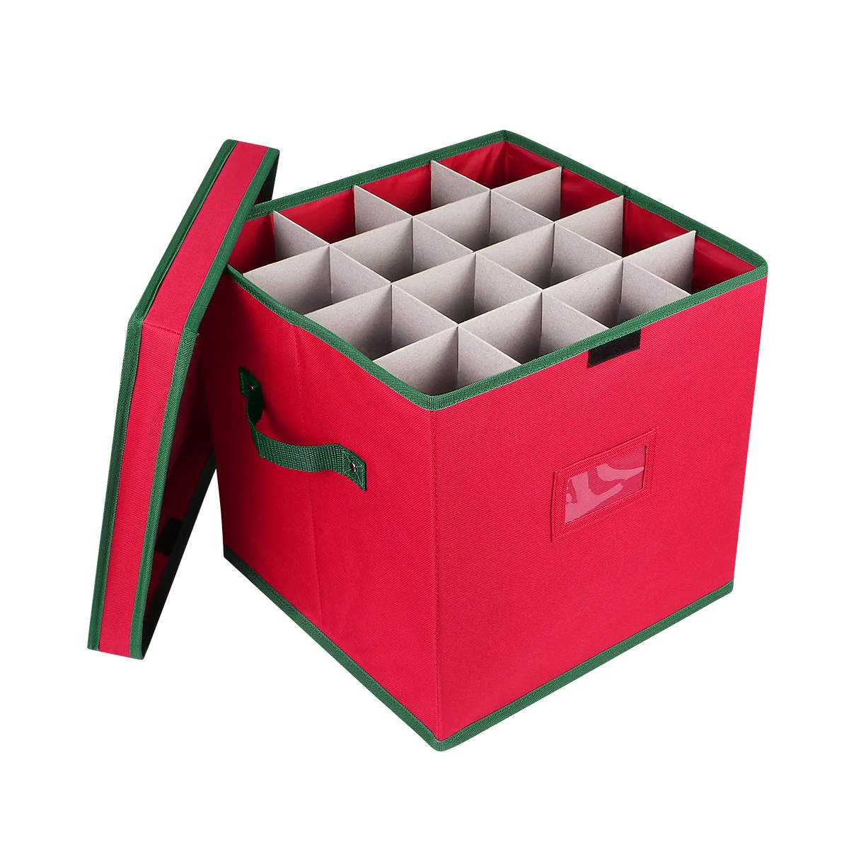 

Christmas Ornament Box Accessory Organizer Container Storage Gift Party