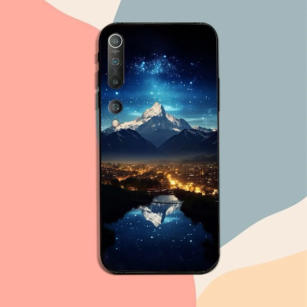 Фото Чехол для телефона Velaris City Of Starlight, для Xiaomi 11 Redmi Note 11 5G 8T 9A 9 10T Note8Pro Note9 12, черный чехол №4