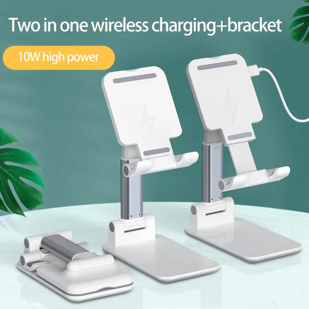 

10W Wireless Charger Stand For IPhone 13 12 11 14 Pro Max X Samsung Xiaomi Phone Qi Charger Induction Fast Charging Dock Station