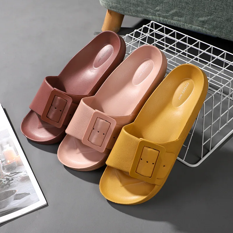 

2023 New Home Cool and Slippers Summer Home Massage Bathroom Slippers Men's and Women's Hotel Bathing Slippers Slides women