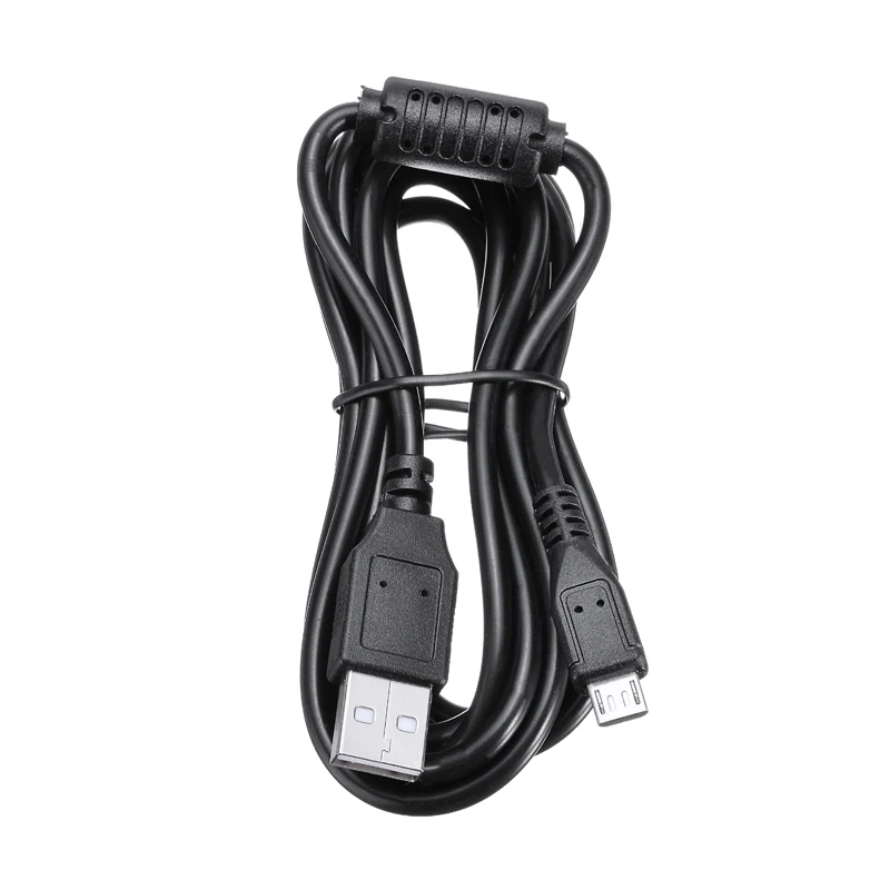 1 шт. 2 м черный никелированный USB кабель для зарядки провод PS4 DualShock 4 P-laystation