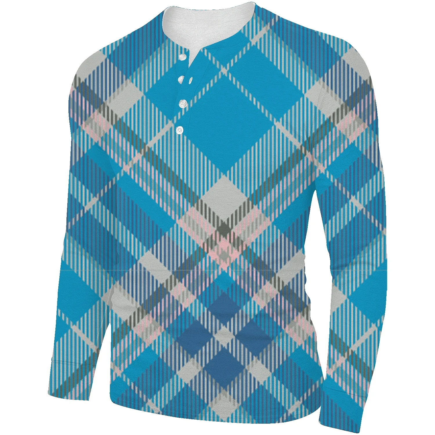 

Мужская футболка с круглым вырезом, с длинным рукавом