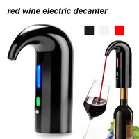 electric wine quick decanter whisky pourer on bottle usb charge cider aerator dispenser portable for man gifts kitchen bar tools
