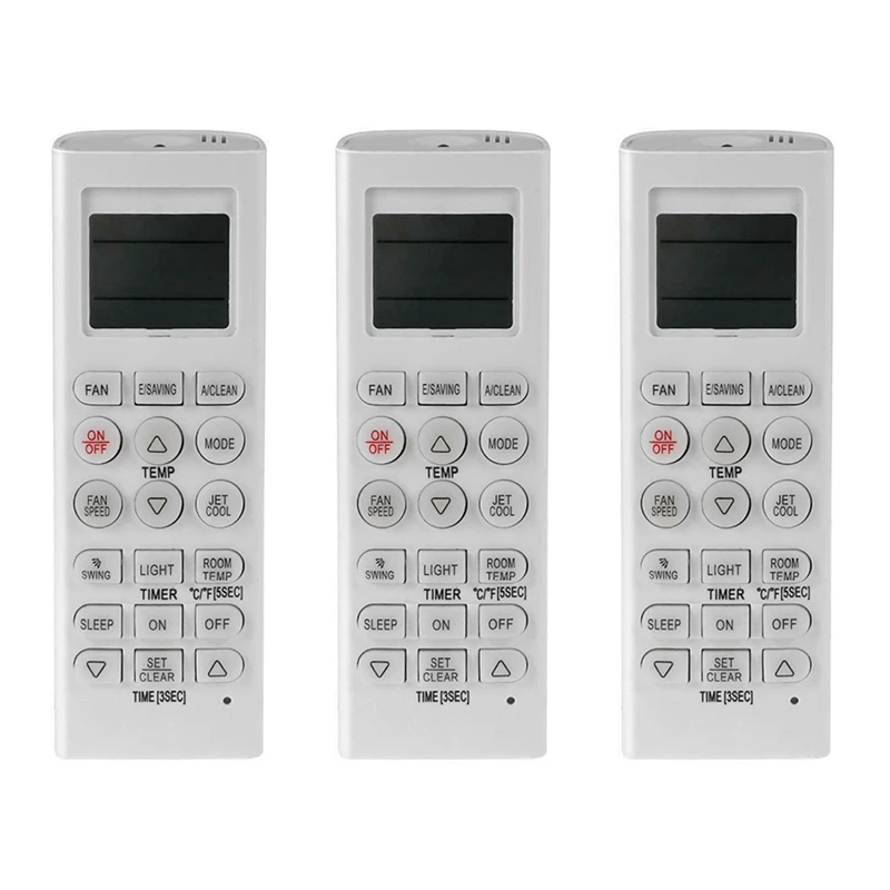 

3X Air Conditioner Remote Control for Lg 3Sec Akb73315601 Akb73456109