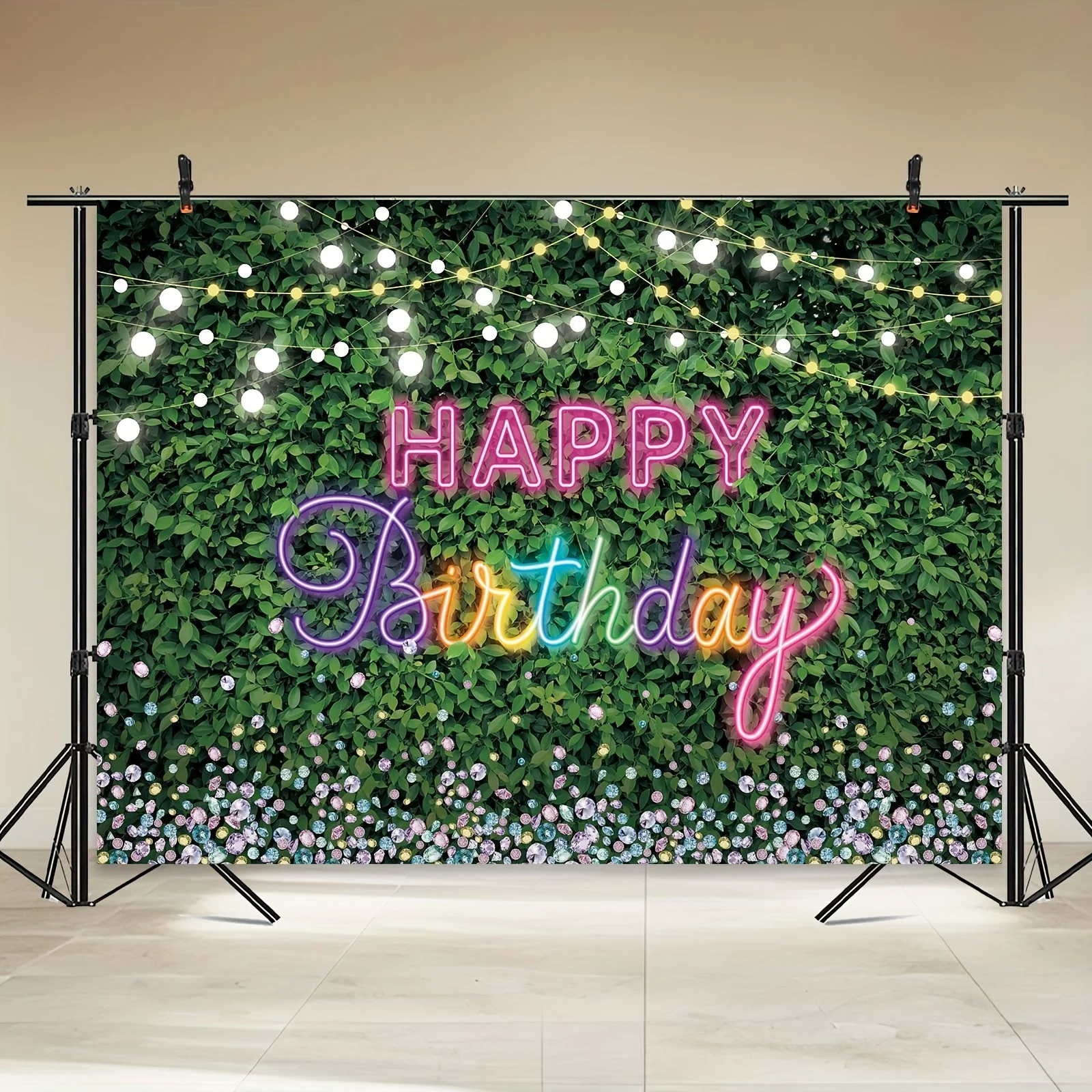 Фон неоновый деревенский весенний растение листья зеленый алмаз фотография