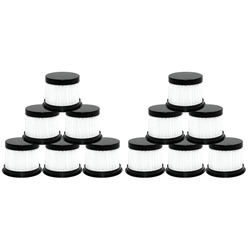 

12PCS Dust Mite HEPA Filters For Deerma CM810 CM300S/400/500/900 Vacuum Cleaner Replacement Parts Accessories