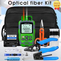 optical fiber cold splicing kit set 15mw four in one optical power meter red light all in one machine aua mc50 cutting knife