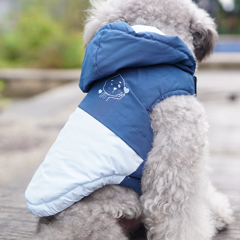 Small Dogs Costume Winter Pet Coat Vest Jacket Yorkie Pomeranian Maltese Schnauzer Corgi Puppy Clothes Dachshund Clothing Outfit