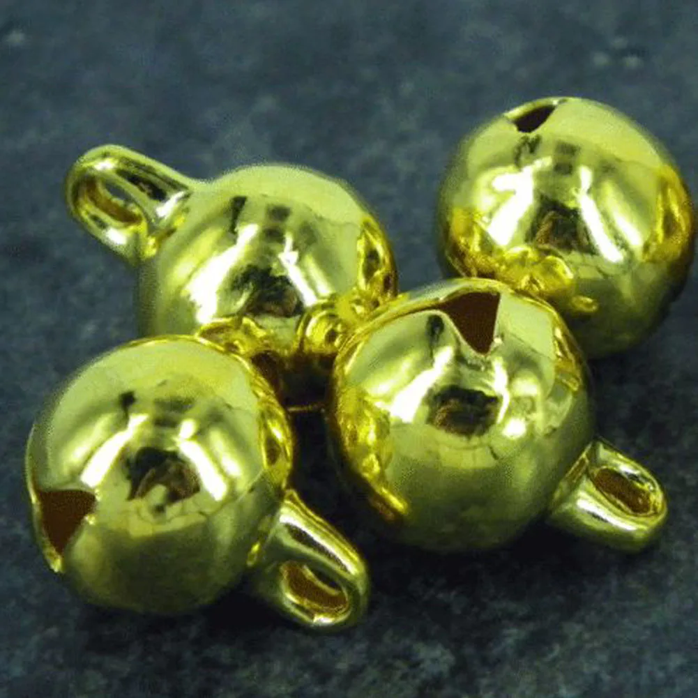 

50 шт. декоративные легкие медные Подвески для вечерние Рождественский колокольчик ювелирные изделия праздничные ремесла DIY металлические ...