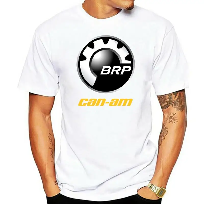

CAN AM Logo BRP ATV Renegade UTV Outlander Black TShirt Tee Shirt New Fashion Mens Short Sleeve Tshirt Cotton T Shirts 2022 Tops