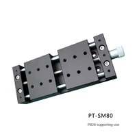pt sm linear guide manual translation stages x axis sliding tablestretching displacement tablestretching platform