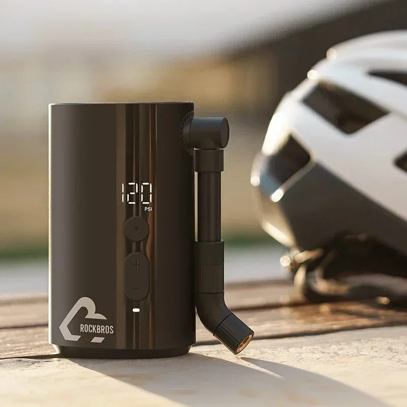 ROCKBROS мини-насос 150psi портативный электрический воздушный насос для езды на