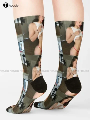 Kimmy Granger Розовые носки из полиэстера