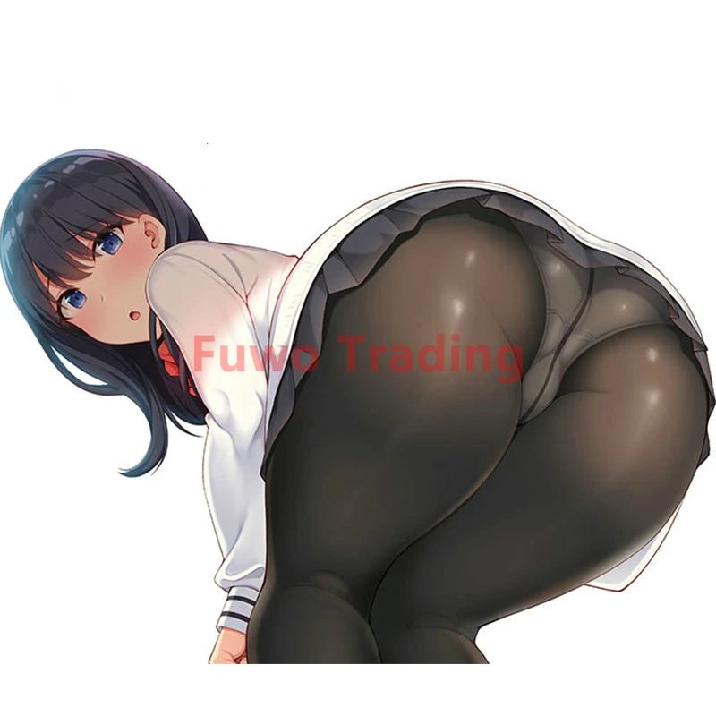 

Fuwo Trading Fashion Girl 3D Car Sticker Sexy Beautys Cartoon Funny Bosshi Original Character Anime Vinyl StickerCar Accessories