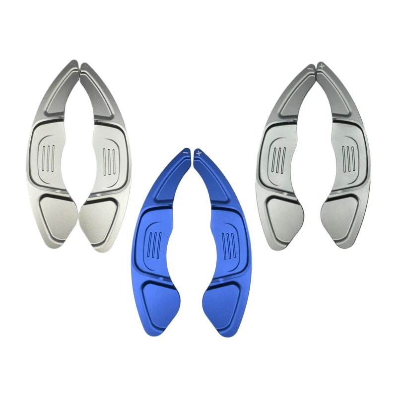 

For Golf7 SciroccoMK7 2015 Steering Wheel Shift Paddle Cover Decor Trim 2 Bundle