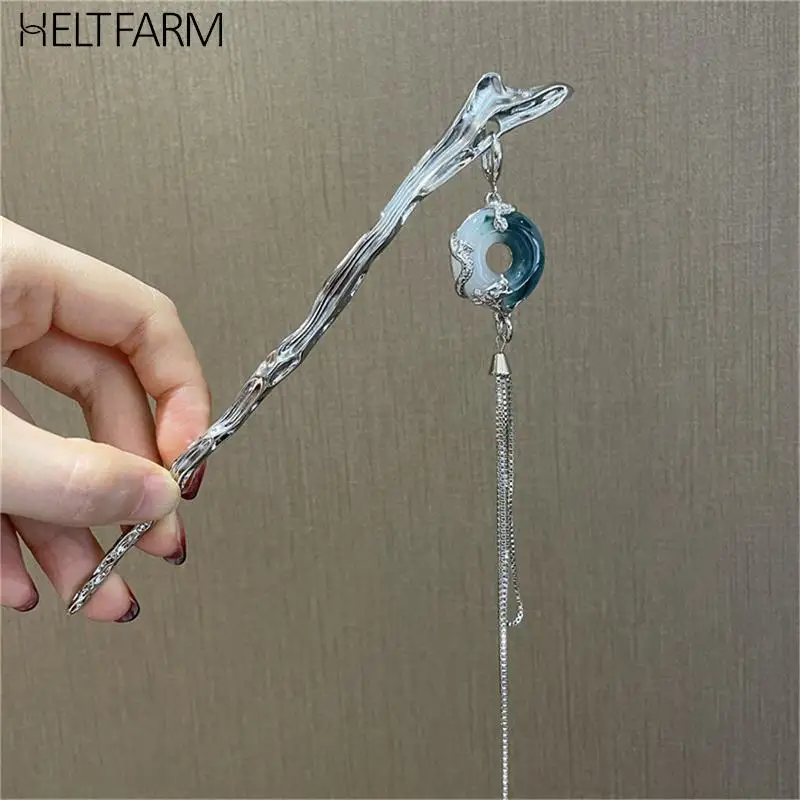 

Женская Регулируемая шпилька для волос ручной работы, классический элегантный головной убор, роскошные аксессуары для волос