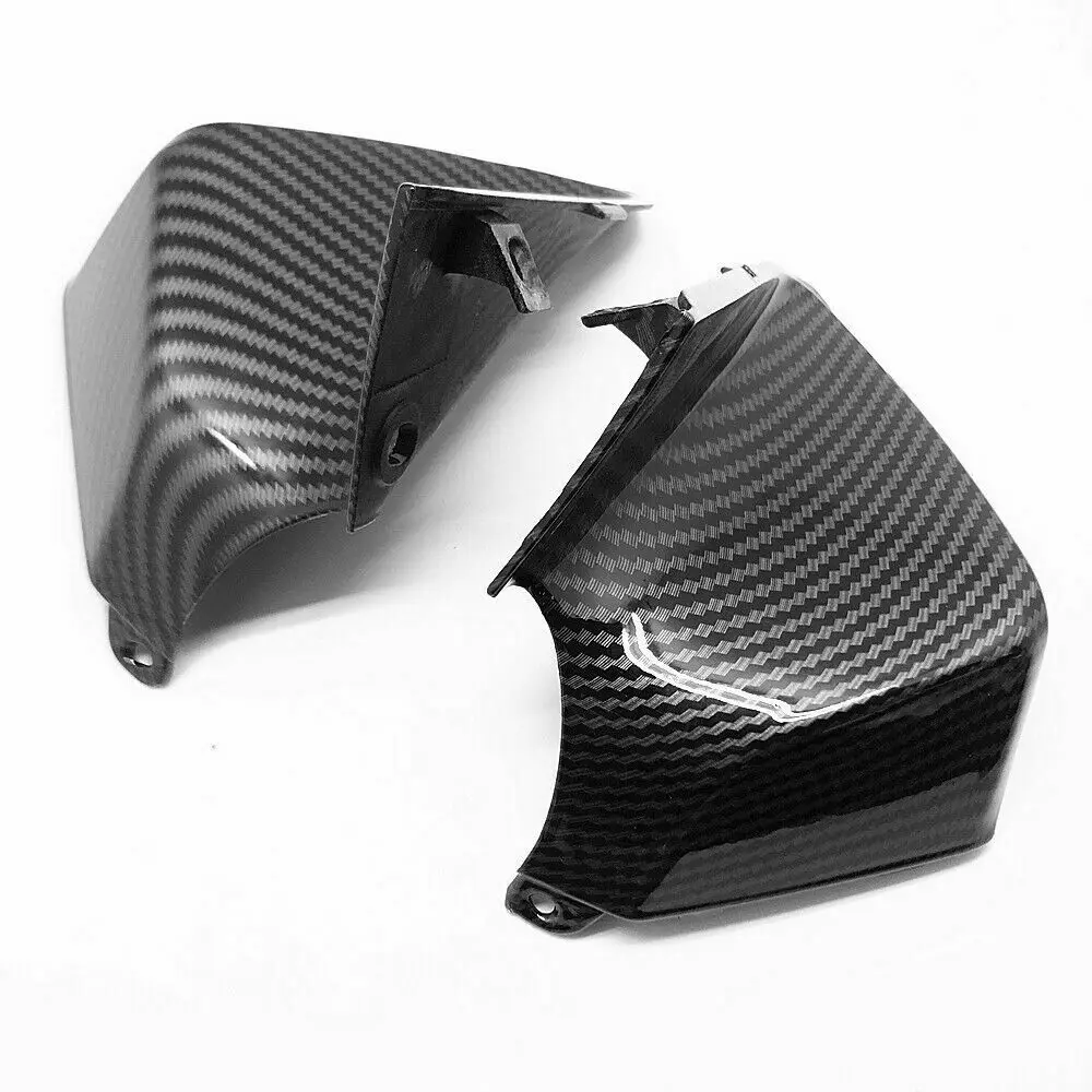 Hydro Dipped Carbon Fiber Finish Motorcycle Accessories Front Dash Side Meter Cover Fairing Cowl For Honda VFR800 2002-2012