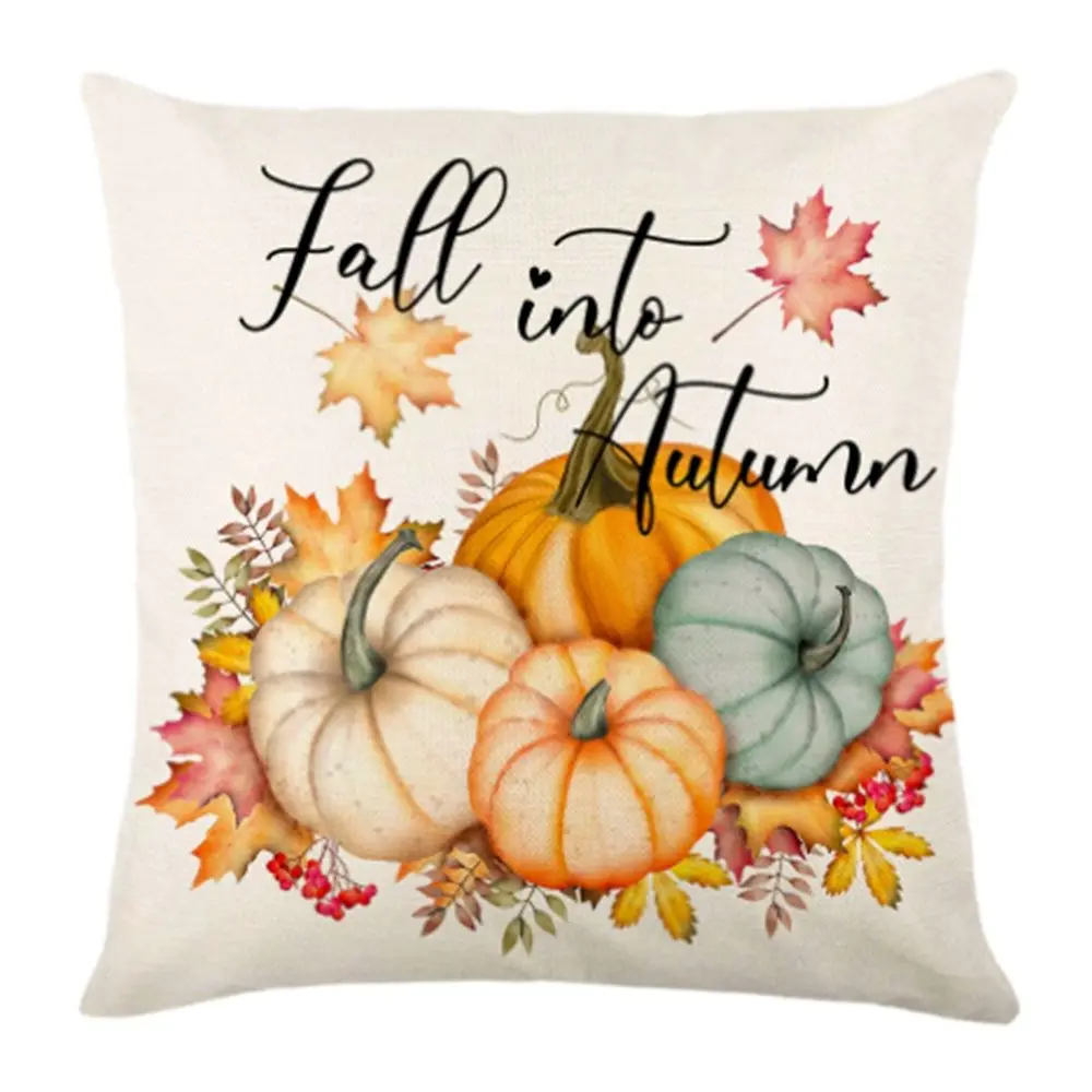 

Colored pumpkin pillowcase home and decoration cushion cover with pumpkin pattern sofa decoration pillow cover