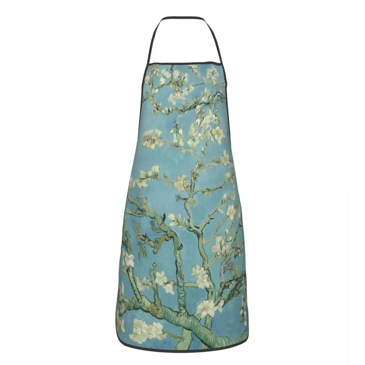 

Almond Blossoms By Vincent Van Gogh Apron for Women Men Flowers Adult Kitchen Chef Bib Tablier Cuisine Cooking Baking Gardening