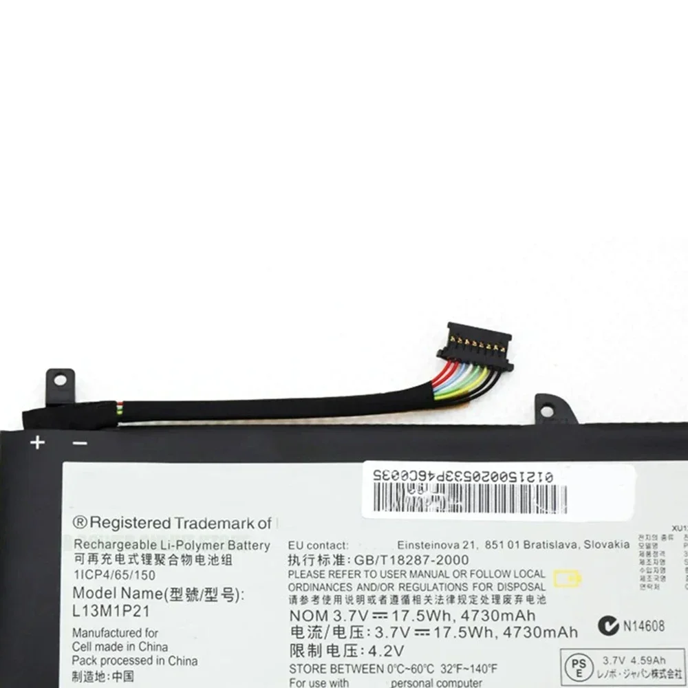Новый оригинальный L13M1P21 3 7 В 17 5 Втч аккумулятор для ноутбука Lenovo Miix 2 8 дюймов