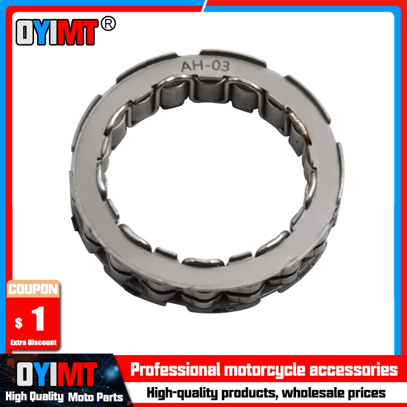 

Motorcycle Part One Way Bearing Starter Clutch Overrunning Clutch Bead For Honda CB600 F5 2008