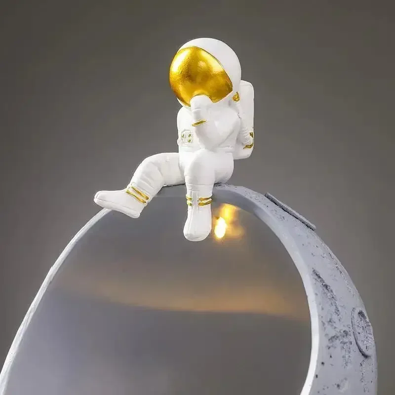 Статуэтки для хранения астронавта статуи из смолы украшения скульптура