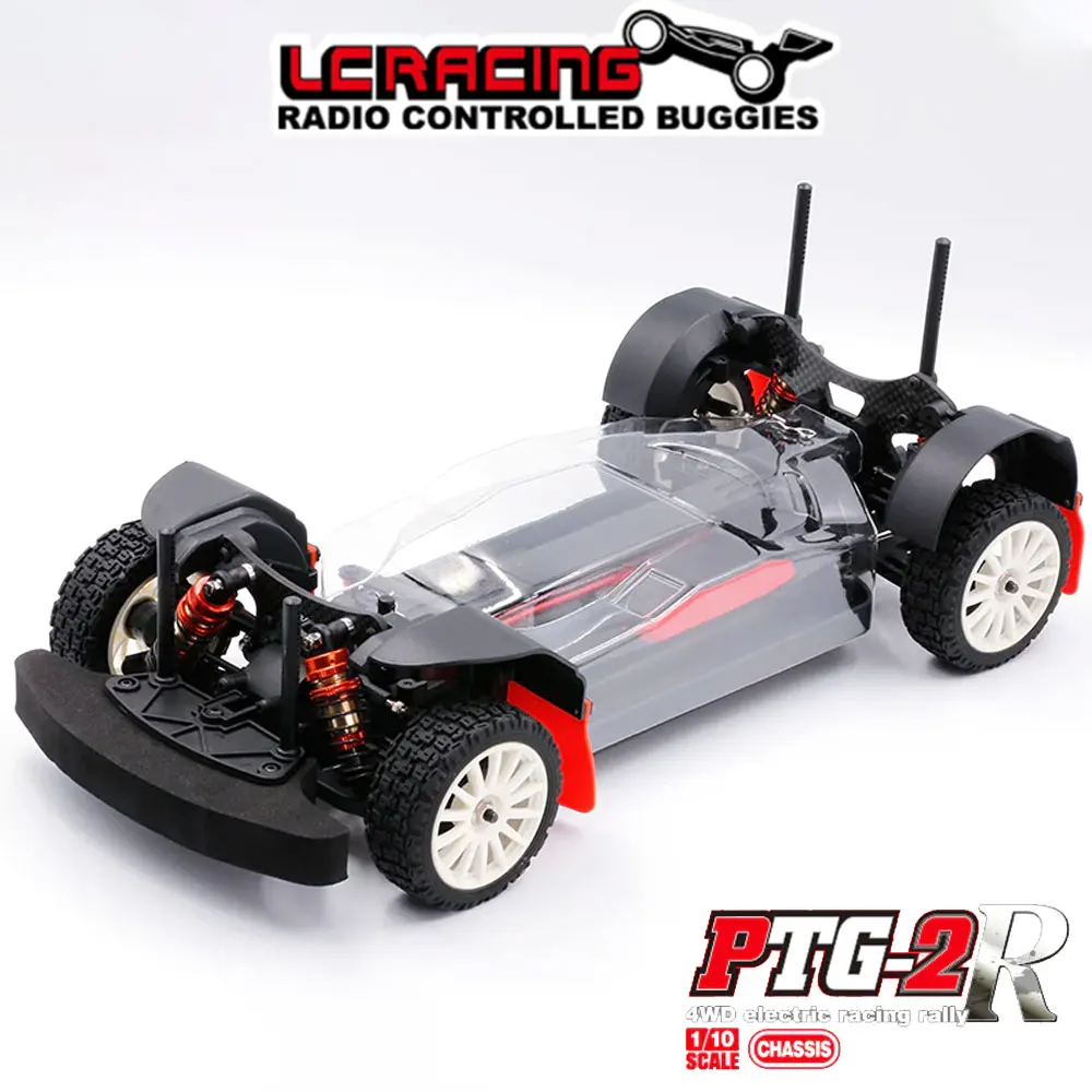 

LC Racing 1/10 PTG-2R PTG 2R Rally Car Kit Version RC Electric Remote Control 4WD Model Car Racing Rally Car Frame KIT