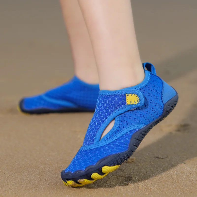 Children's Beach Water Slippers Kids Wading Fishing Shoes Aqua Shoes Boys' Sneakers Barefoot Shoes Kids Parent-child Aqua Shoes