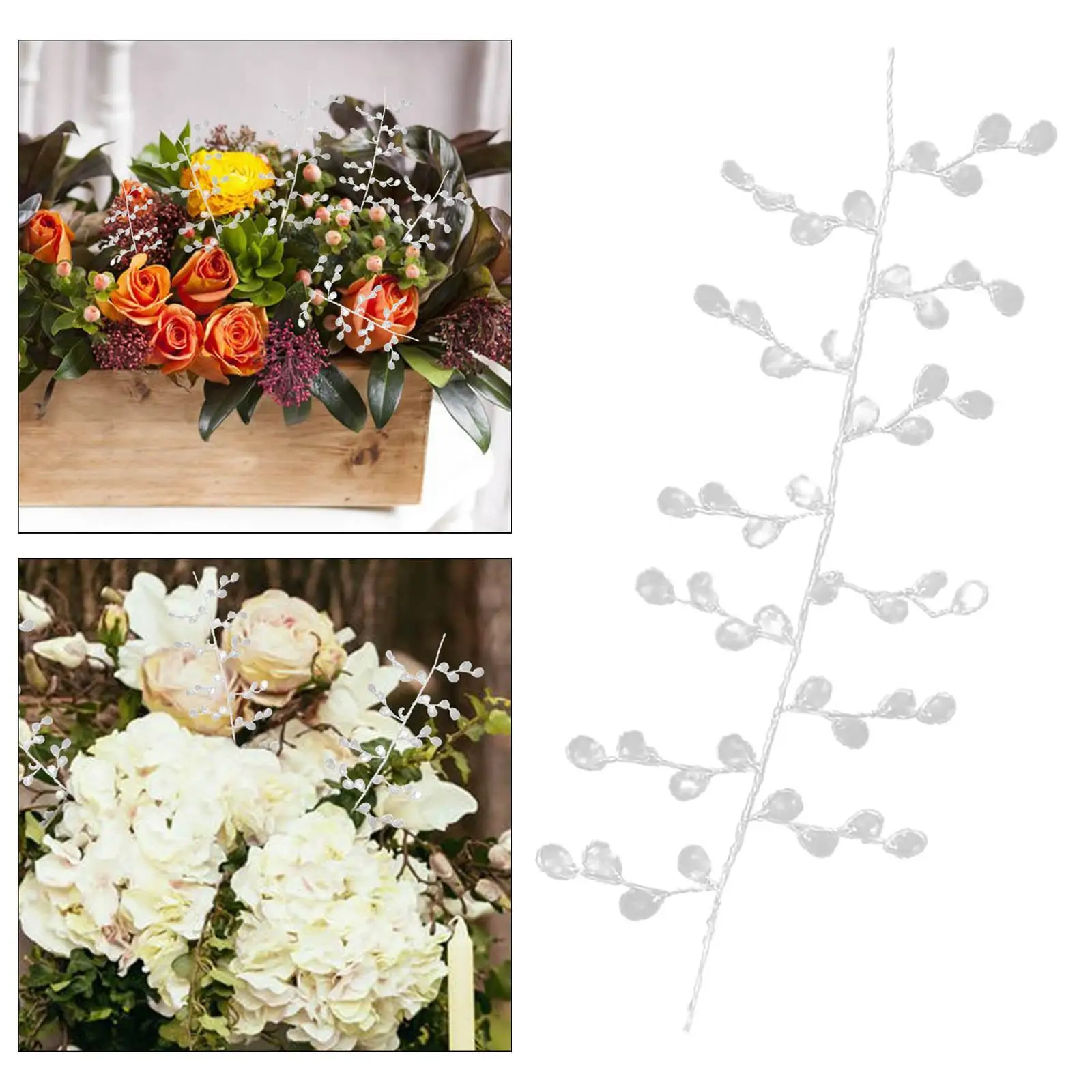 

Кристальные бусины Kesoto 30 см