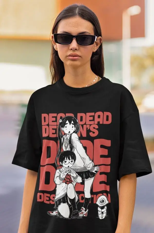 Футболка Dead Demons dede Destruction Аниме Манга Inio Asano