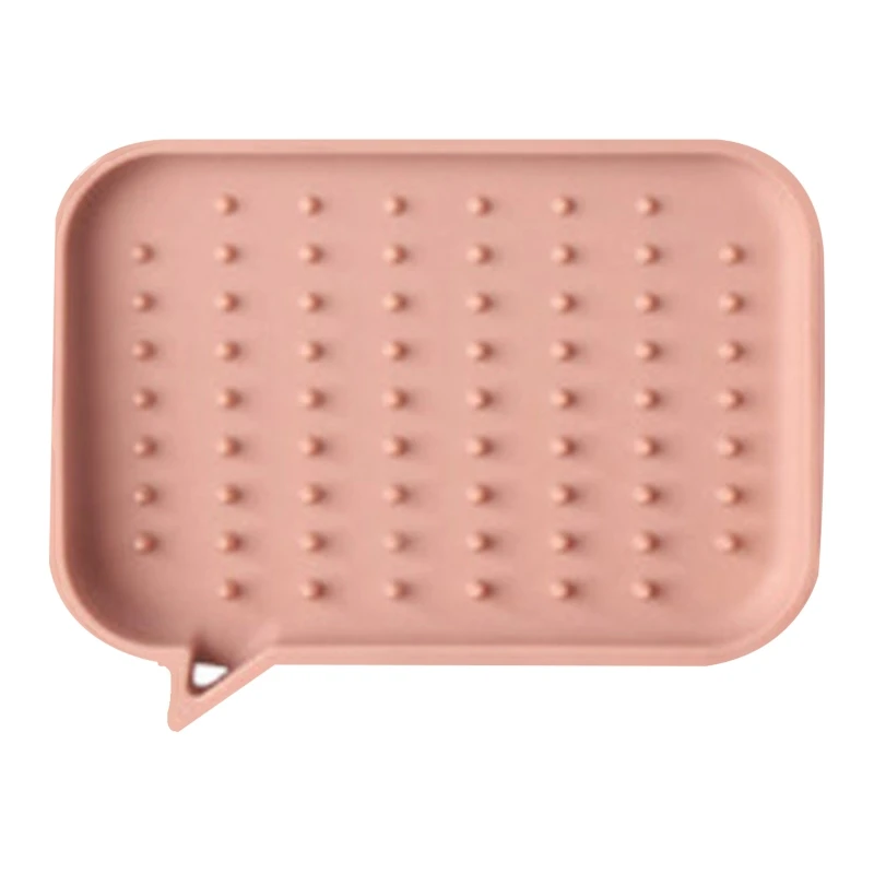 

2 Pcs Countertop Drain Soap Rack Bathroom Soap Dish Sink Storage Container Rack Silicone Sponge Holder Easy to Clean