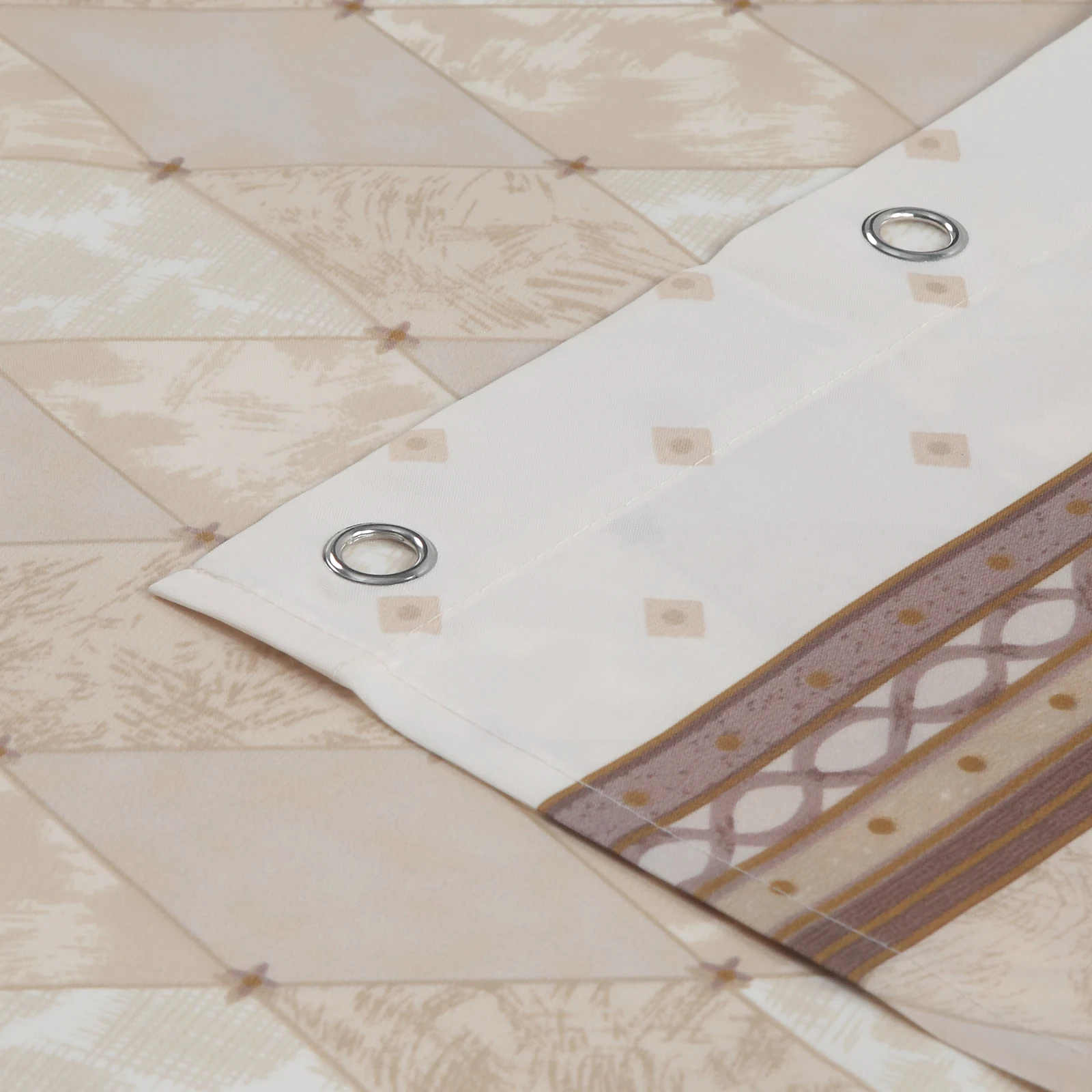 Классическая Водонепроницаемая занавеска для душа из полиэстера с принтом цвета