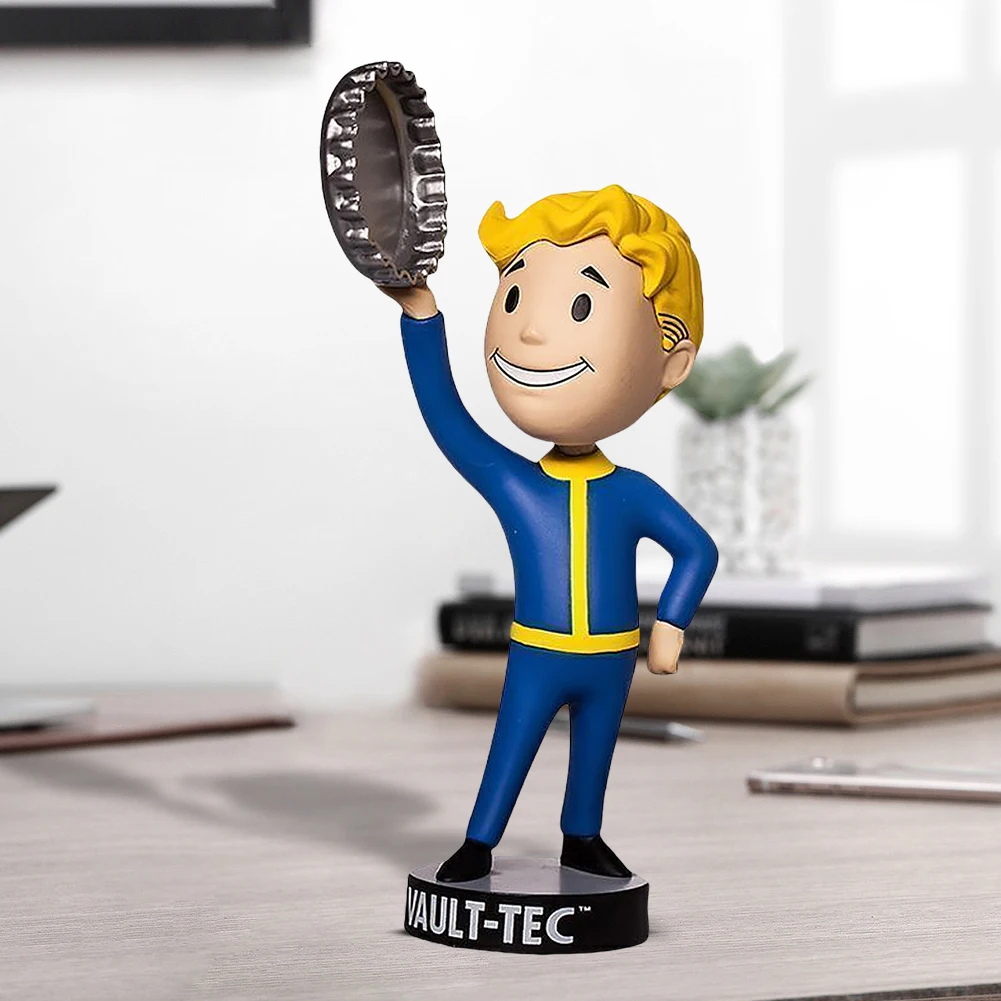 Фигурка Мальчика Fallout 4 Vault С Качающейся Головой Милое Украшение Для Рабочего