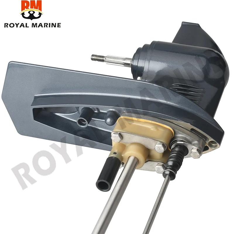 Нижний блок в сборе (L) для подвесного мотора YAMAHA 4HP 5HP 6E0-45300-13-4D длинный вал 90 см 6E0 6E3