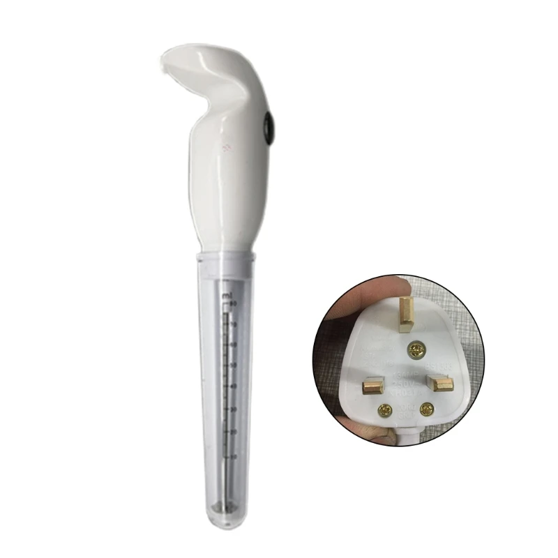 

Portable Electric Hand Mixer with Stainless Steel Whisk Beater Attachments Lightweight Blender for Baking & Drop Shipping